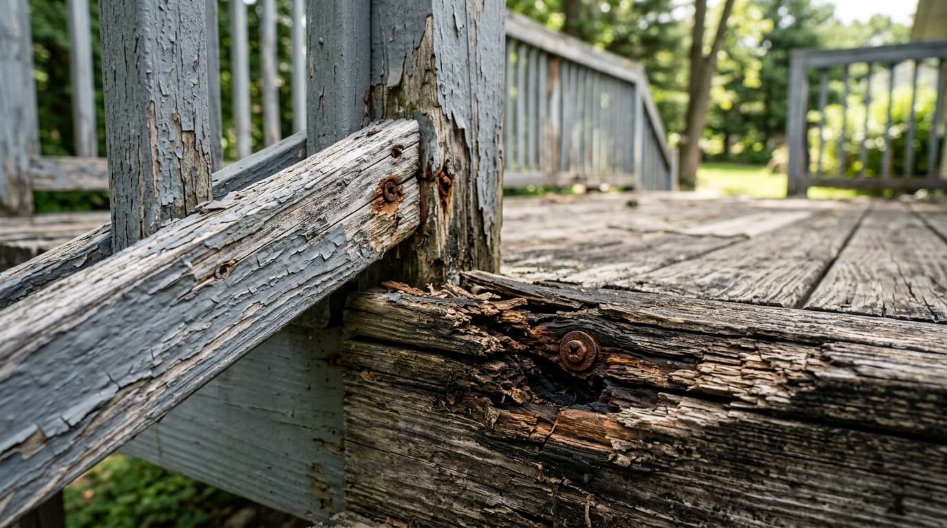 Repair detail close-ups