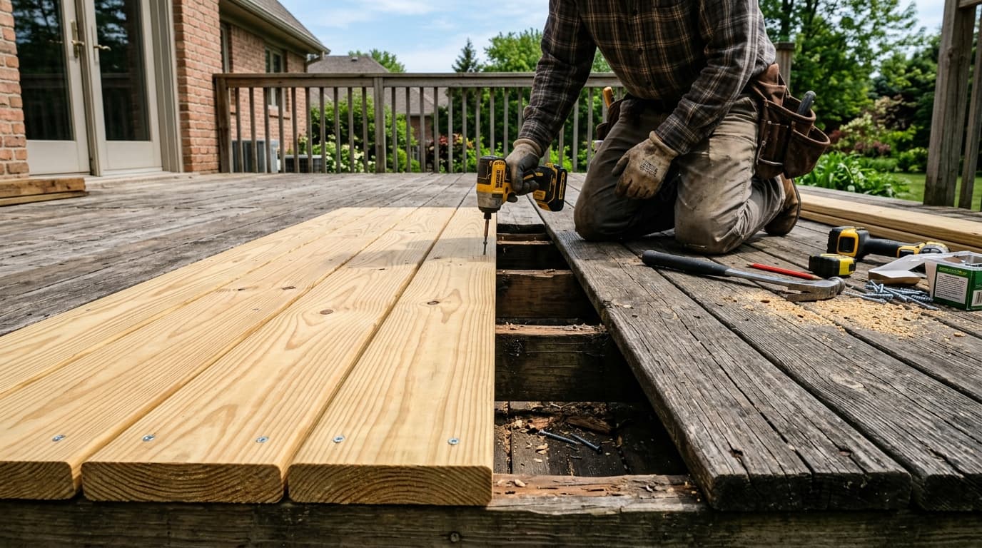 Deck Repair in Glastonbury, CT