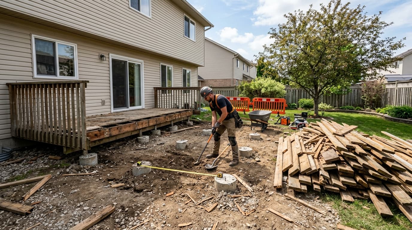 Deck Replacement in Avon, CT