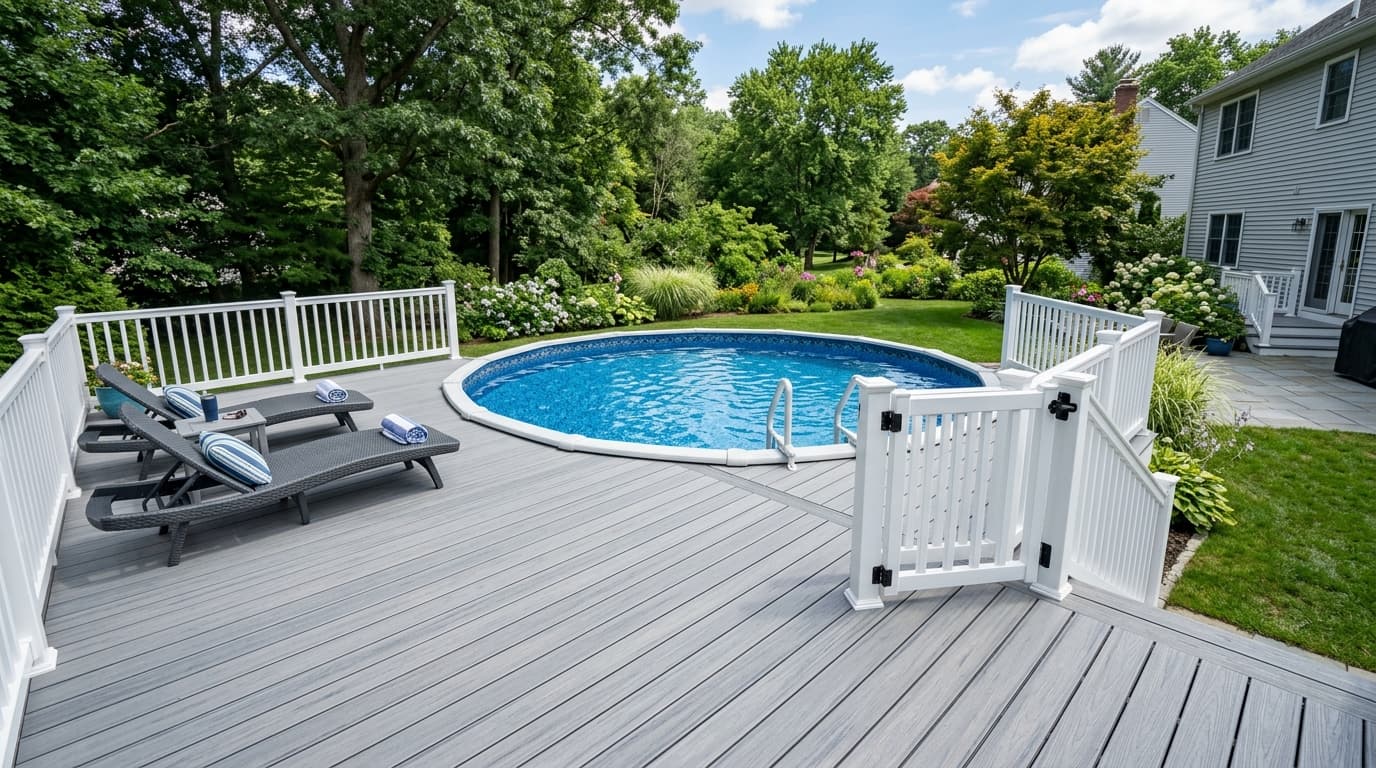 Pool Deck in Branford, CT